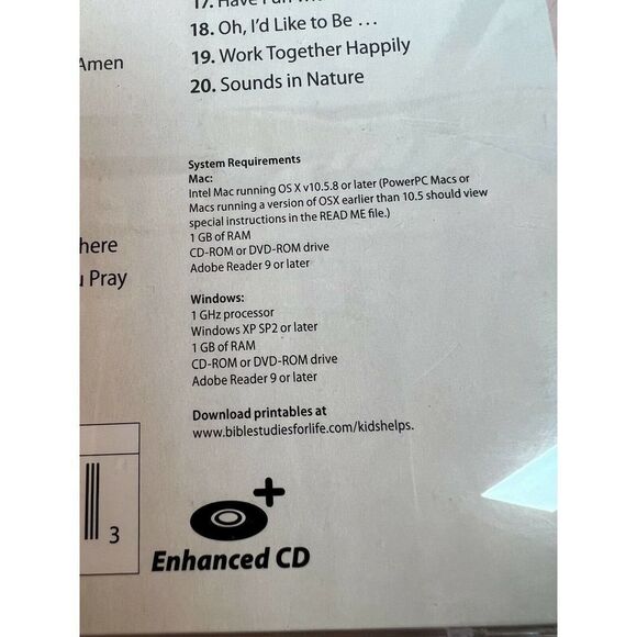 LifeWay Preschool "Bible Studies For Life" (Enhanced CD, Spring 2019) - Picture 4 of 7